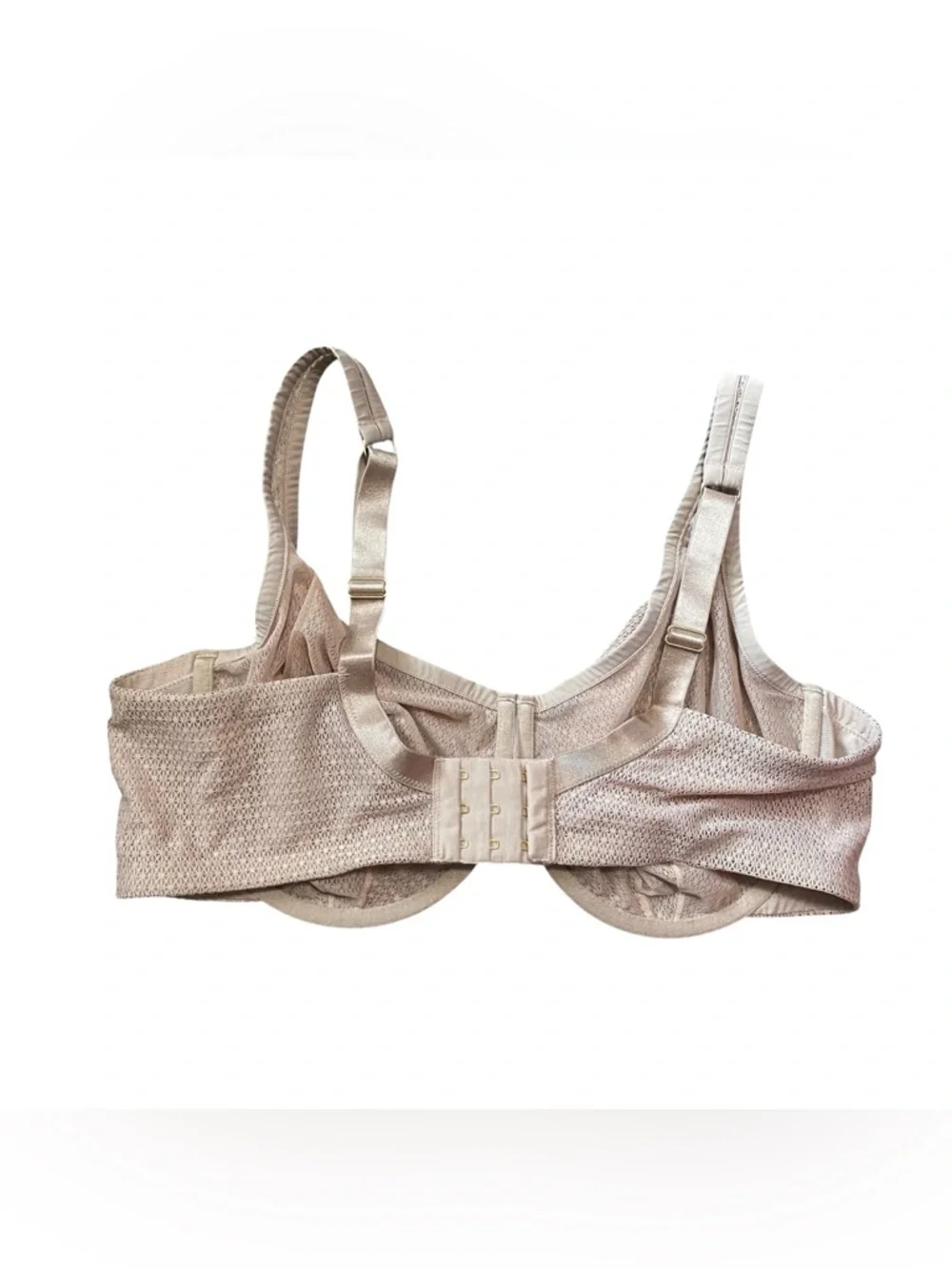 ThirdLove Tan Neutral Lace Unlined Modern Mesh Scoop Bra Size 40E